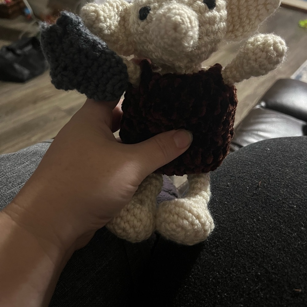 Handmade Crochet Dobby from Harry Potter